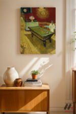 Van Gogh Gece Kafesi Duvar Tablosu, Sanatsever Hediyesi - Görsel 8