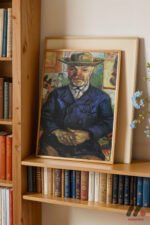 Van Gogh Erkek Portresi Duvar Tablosu, Sanatsever Hediyesi - Görsel 5