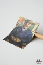 Van Gogh Erkek Portresi Duvar Tablosu, Sanatsever Hediyesi - Görsel 7