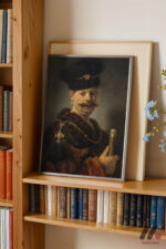 Rembrandt Kürklü Asilzade Duvar Tablosu, Sanatsever Hediyesi - Görsel 2