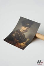 Rembrandt Kürklü Asilzade Duvar Tablosu, Sanatsever Hediyesi