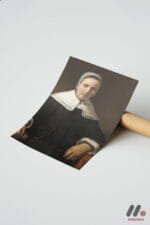 Rembrandt Beyaz Yakalı Kadın Duvar Tablosu, Sanatsever Hediyesi