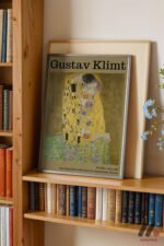 Gustav Klimt Öpücük Duvar Tablosu, Sanatsever Hediyesi - Görsel 2