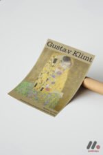 Gustav Klimt Öpücük Duvar Tablosu, Sanatsever Hediyesi - Görsel 7