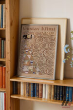 Gustav Klimt Desen Posteri Duvar Tablosu, Sanatsever Hediyesi - Görsel 2