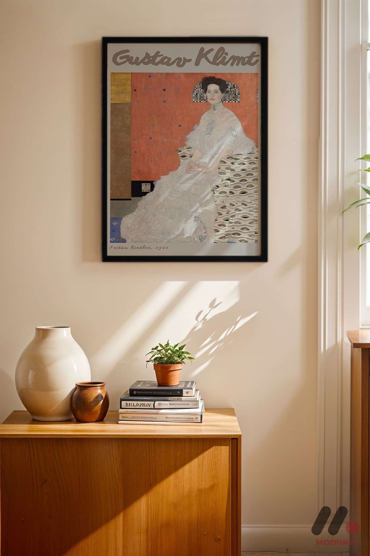 mdw-tbl-0546_ab4-3.jpg Gustav Klimt Kadın Portresi Duvar Tablosu, Sanatsever Hediyesi - Görsel 1