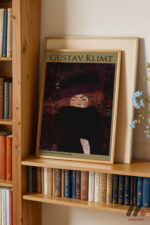 Gustav Klimt Şapkalı Kadın Duvar Tablosu, Sanatsever Hediyesi - Görsel 5