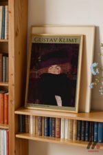 Gustav Klimt Şapkalı Kadın Duvar Tablosu, Sanatsever Hediyesi - Görsel 9