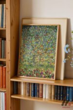Gustav Klimt Çiçek Bahçesi Duvar Tablosu, Sanatsever Hediyesi - Görsel 5