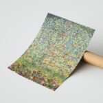 Gustav Klimt Çiçek Bahçesi Duvar Tablosu, Sanatsever Hediyesi