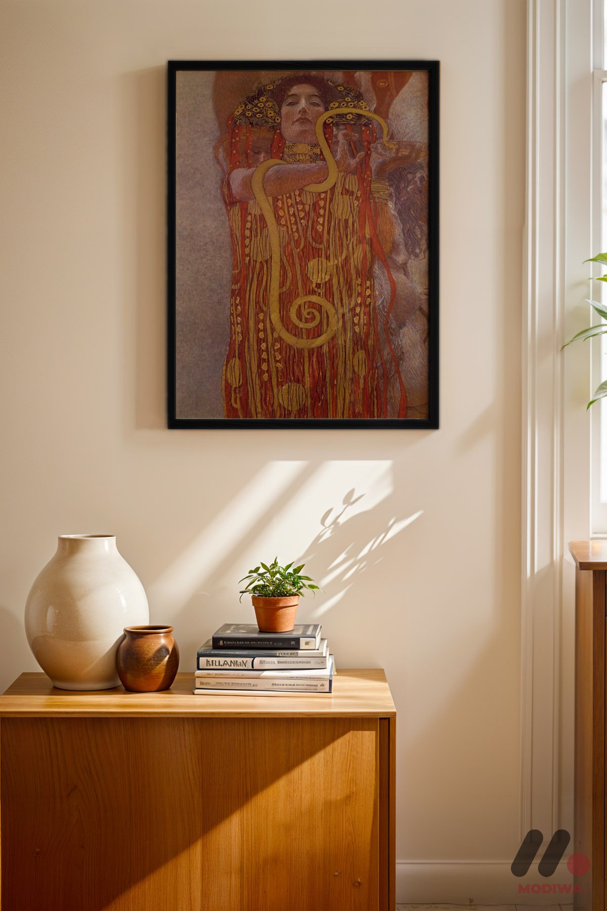 mdw-tbl-0550_ab4-3.jpg Gustav Klimt Altın Figür Duvar Tablosu, Sanatsever Hediyesi - Görsel 1