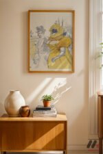Toulouse-Lautrec Vintage Afiş Duvar Tablosu, Sanatsever Hediyesi - Görsel 4