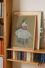 Toulouse-Lautrec Balerin Duvar Tablosu, Sanatsever Hediyesi - Görsel 5