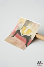 Toulouse-Lautrec Kabare Sahnesi Duvar Tablosu, Sanatsever Hediyesi - Görsel 7