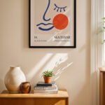 Matisse Yüz ve Daire Duvar Tablosu, Sanatsever Hediyesi