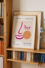 Matisse Pembe Yüz Kompozisyon Duvar Tablosu, Sanatsever Hediyesi - Görsel 5