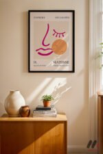 Matisse Pembe Yüz Kompozisyon Duvar Tablosu, Sanatsever Hediyesi