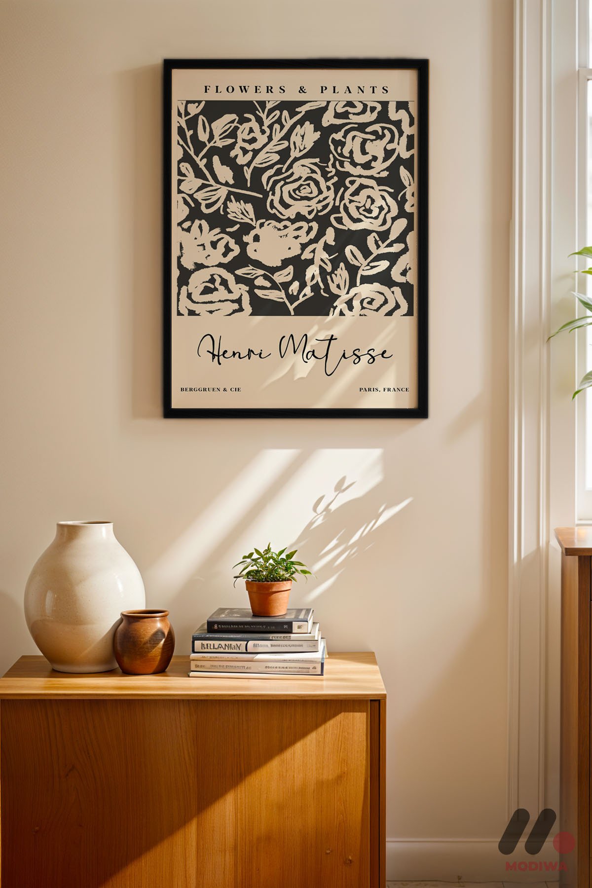 mdw-tbl-0560_ab4-3.jpg Matisse Flowers and Plants Duvar Tablosu, Sanatsever Hediyesi - Görsel 1