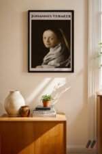 Vermeer Genç Kız Portresi Duvar Tablosu, Sanatsever Hediyesi