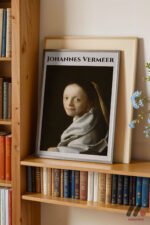 Vermeer Genç Kız Portresi Duvar Tablosu, Sanatsever Hediyesi - Görsel 2