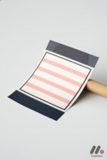 Pembe Çizgi Minimal Duvar Tablosu, Sanatsever Hediyesi