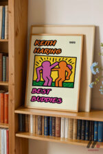 Best Buddies Pop Art Duvar Tablosu, Renkli Ev Dekorasyonu - Görsel 5