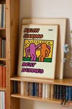 Best Buddies Pop Art Duvar Tablosu, Renkli Ev Dekorasyonu - Görsel 9
