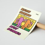 Best Buddies Pop Art Duvar Tablosu, Renkli Ev Dekorasyonu