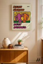 Best Buddies Pop Art Duvar Tablosu, Renkli Ev Dekorasyonu - Görsel 8