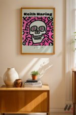 Kuru Kafa Pop Art Duvar Tablosu, Renkli Ev Dekorasyonu - Görsel 4