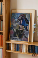 Picasso Kübist Figür Duvar Tablosu, Sanatsever Hediyesi - Görsel 5