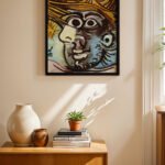 Picasso Kübist Portre Duvar Tablosu, Sanatsever Hediyesi