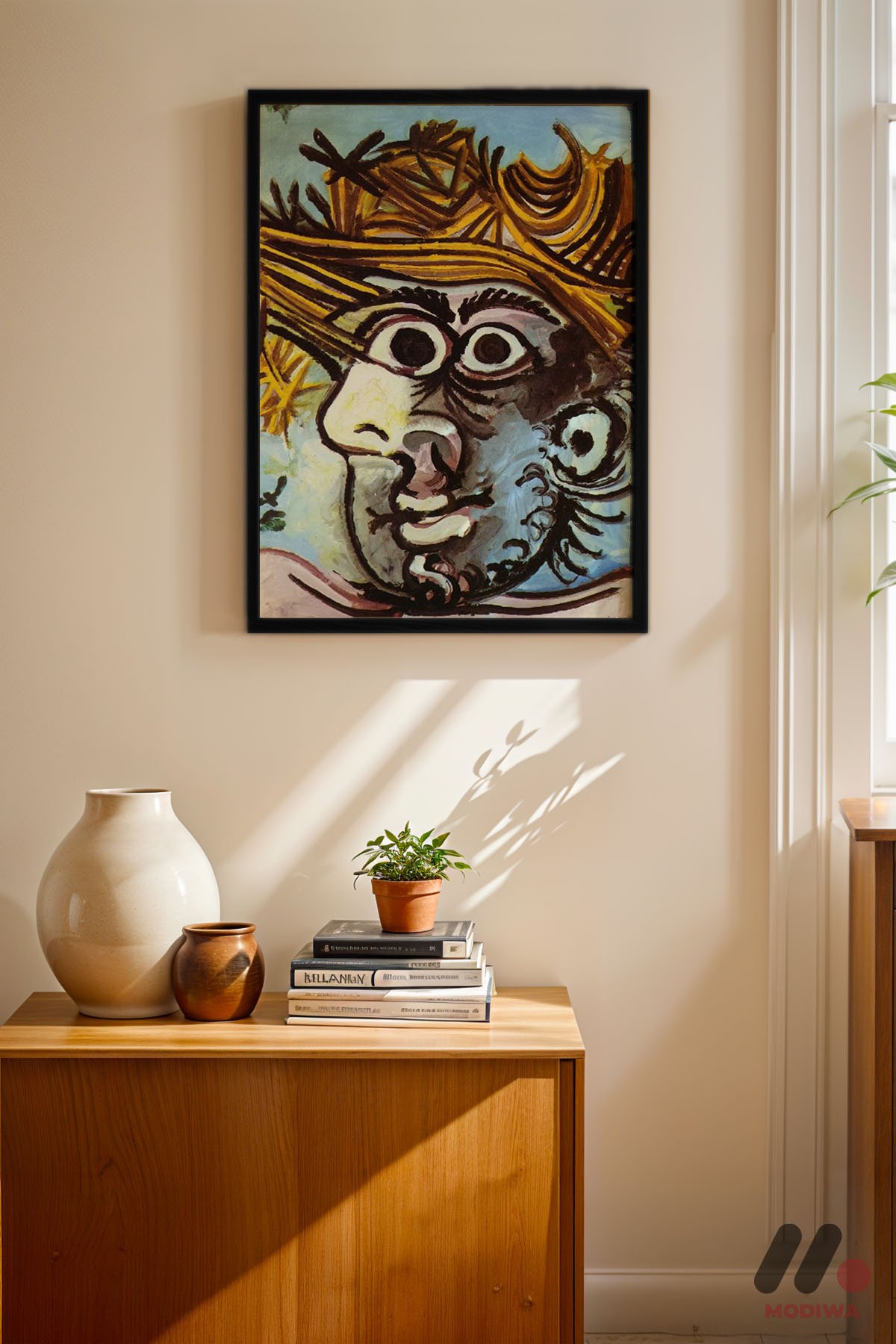 mdw-tbl-0596_ab4-3.jpg Picasso Kübist Portre Duvar Tablosu, Sanatsever Hediyesi - Görsel 1