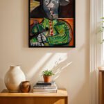 Picasso Kübist Kompozisyon Duvar Tablosu, Sanatsever Hediyesi