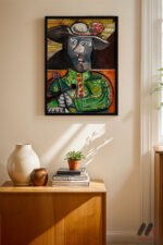 Picasso Kübist Kompozisyon Duvar Tablosu, Sanatsever Hediyesi