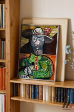 Picasso Kübist Kompozisyon Duvar Tablosu, Sanatsever Hediyesi - Görsel 2