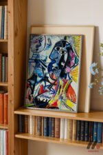 Picasso Kübist Figürler Duvar Tablosu, Sanatsever Hediyesi - Görsel 2