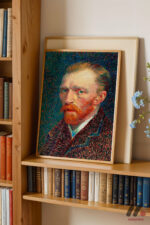 Van Gogh Otoportre Duvar Tablosu, Sanatsever Hediyesi - Görsel 5