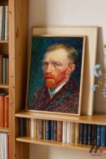Van Gogh Otoportre Duvar Tablosu, Sanatsever Hediyesi - Görsel 9