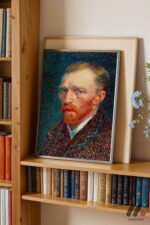 Van Gogh Otoportre Duvar Tablosu, Sanatsever Hediyesi - Görsel 5