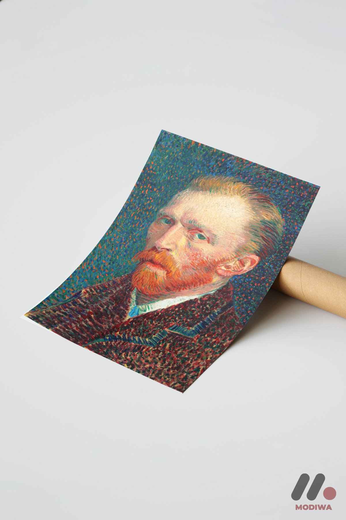 mdw-tbl-0600_ab7-4.jpg Van Gogh Otoportre Duvar Tablosu, Sanatsever Hediyesi - Görsel 1