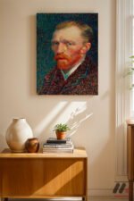 Van Gogh Otoportre Duvar Tablosu, Sanatsever Hediyesi - Görsel 2