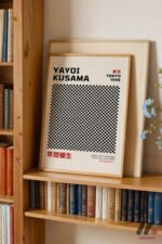 Yayoi Kusama Dama Deseni Duvar Tablosu, Sanatsever Hediyesi - Görsel 5