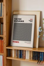 Yayoi Kusama Dama Deseni Duvar Tablosu, Sanatsever Hediyesi - Görsel 2