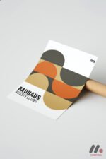 Bauhaus Ausstellung 1919 Afişi Duvar Tablosu, Modern Ev Dekorasyonu - Görsel 7