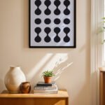 Bauhaus 1919 Nokta Deseni Duvar Tablosu, Modern Ev Dekorasyonu
