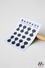 Bauhaus 1919 Nokta Deseni Duvar Tablosu, Modern Ev Dekorasyonu - Görsel 7