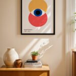 Bauhaus Daire Kompozisyon Duvar Tablosu, Modern Ev Dekorasyonu