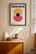 Bauhaus Daire Kompozisyon Duvar Tablosu, Modern Ev Dekorasyonu