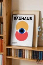 Bauhaus Daire Kompozisyon Duvar Tablosu, Modern Ev Dekorasyonu - Görsel 2